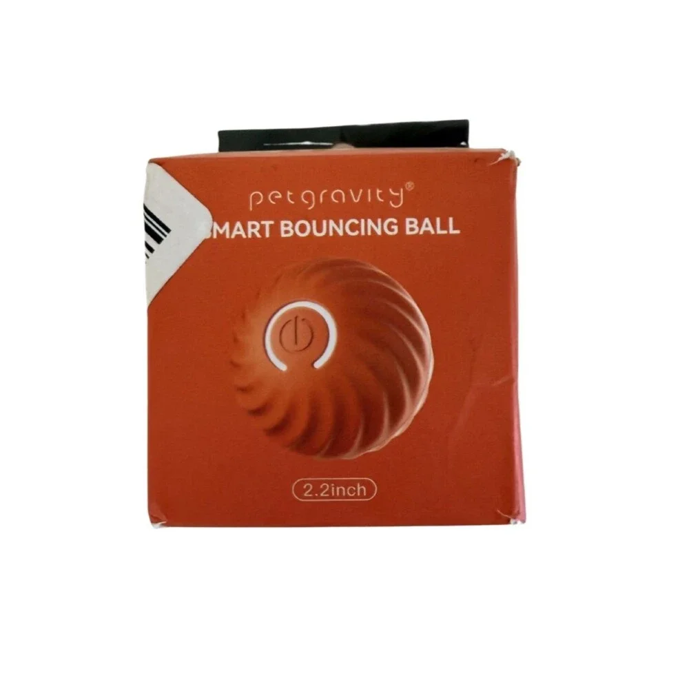 Petgravity Smart Bouncing Ball Interactive Dog Toy USB Rechargeable PG-DT046 NEW
